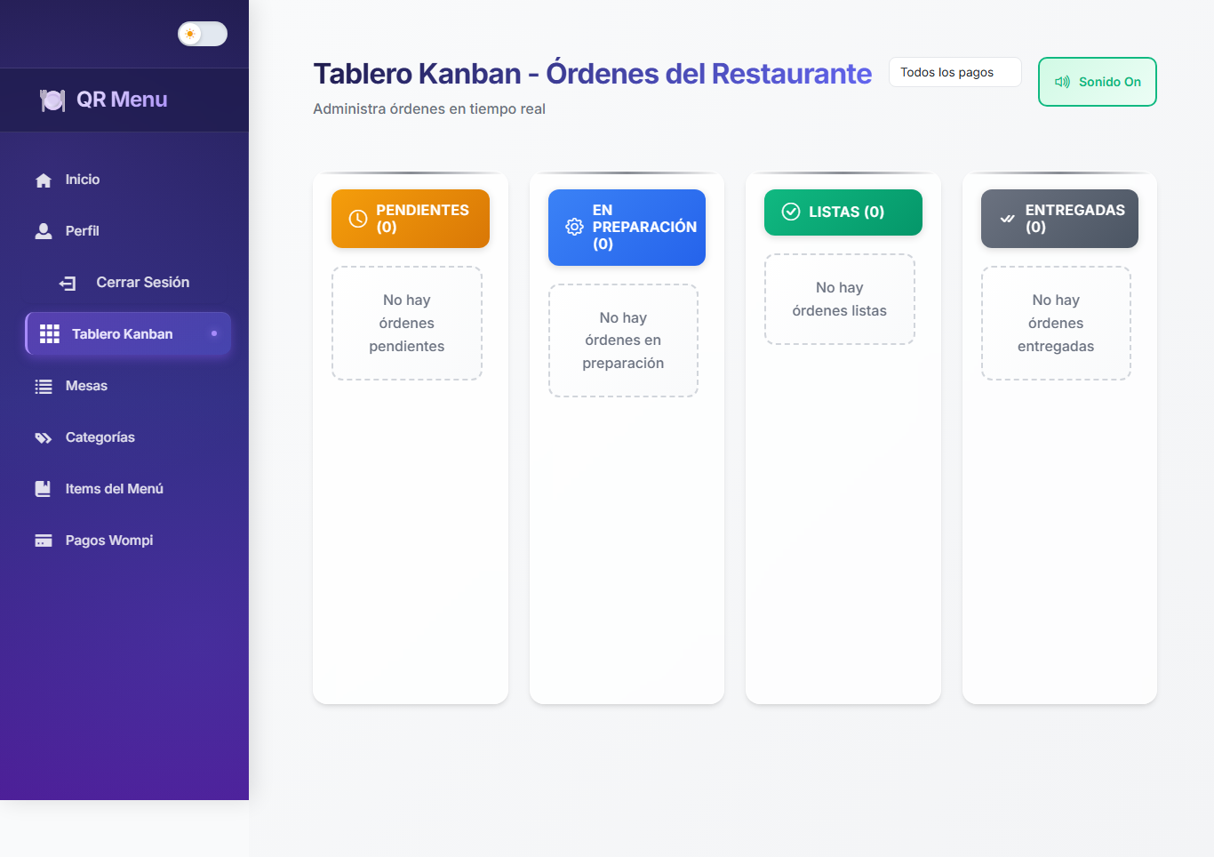 Kanban en tiempo real